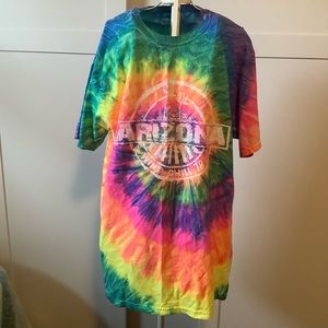 Color ton Arizona tie-dye t-shirt rainbow size Medium
